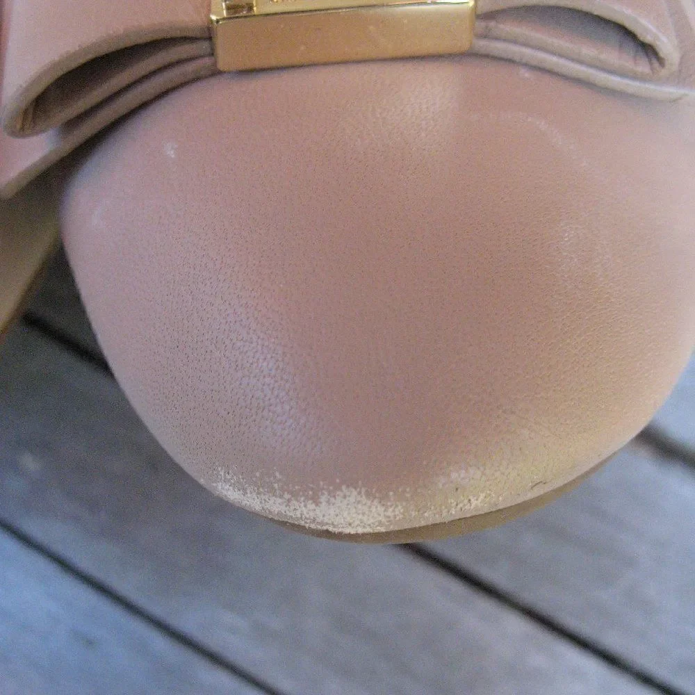 Cole Haan Grand Nude Bow Ballet Flats